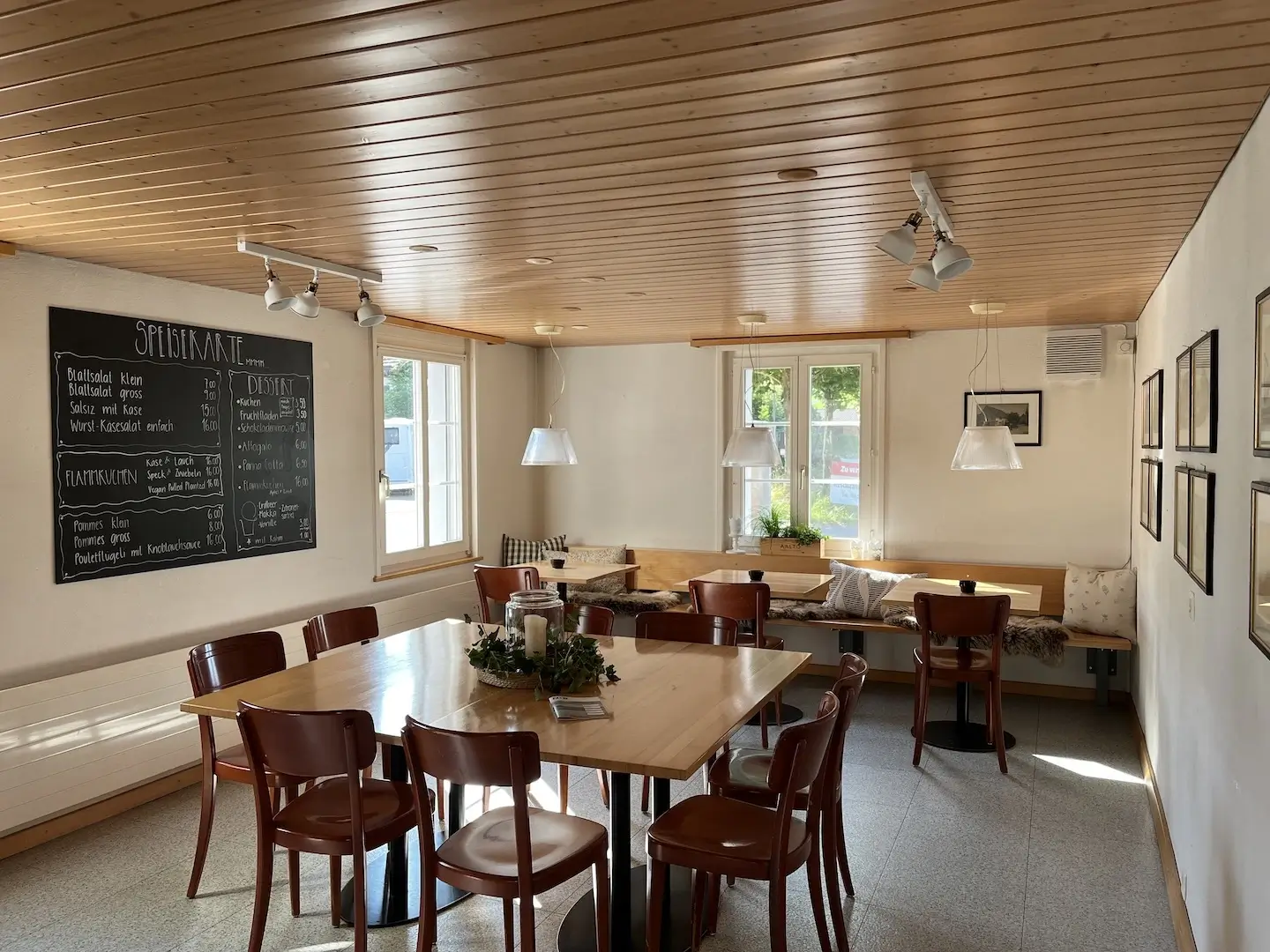 Landhaus Bichelsee Restaurant von Innen